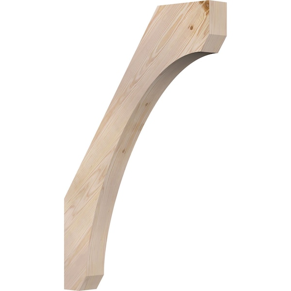 Ekena Millwork 3 1/2"W x 26"D x 38"H Legacy Smooth Knee Brace, Douglas Fir BRC04X26X38LEC00SDF - main